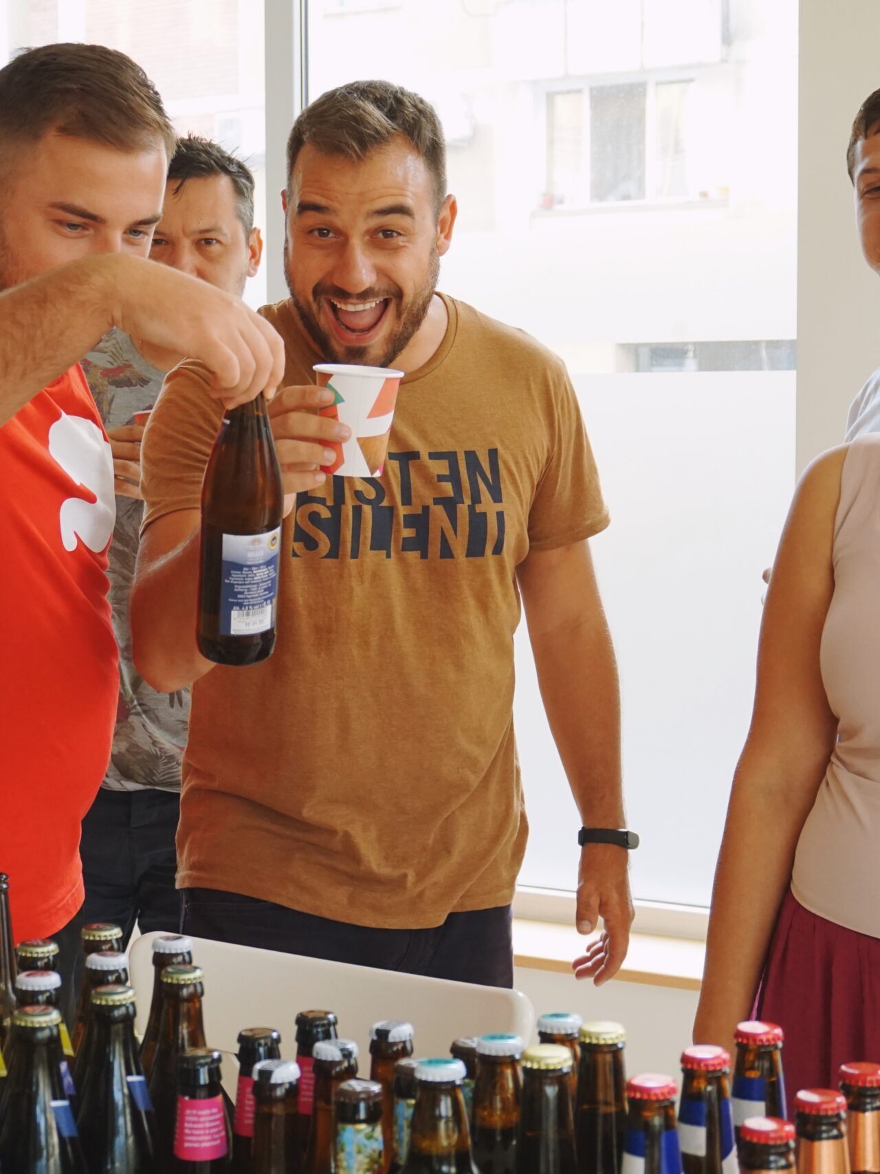 beer tasting @PPR programming pool team