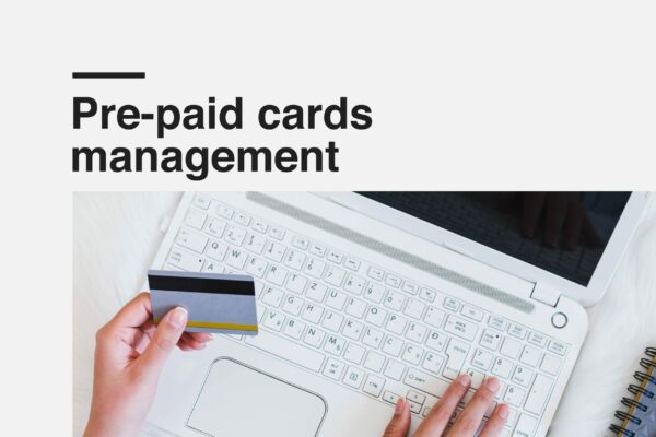 Pre-paid cards management